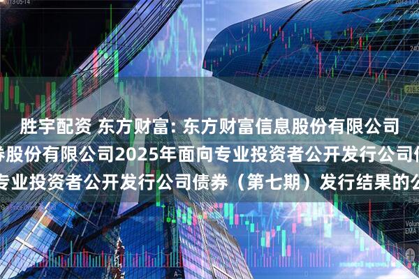 胜宇配资 东方财富: 东方财富信息股份有限公司关于子公司东方财富证券股份有限公司2025年面向专业投资者公开发行公司债券（第七期）发行结果的公告
